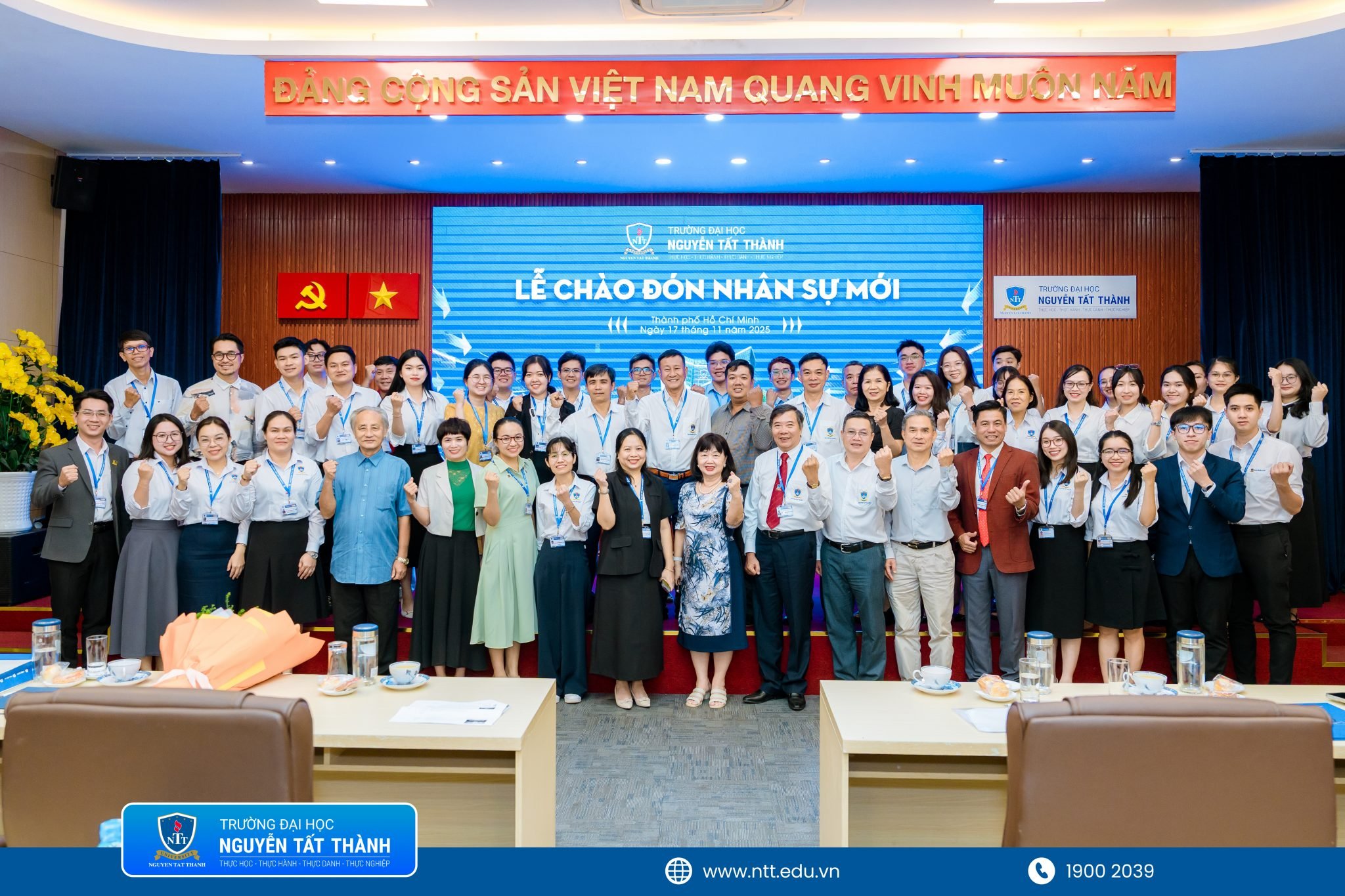 NTTU trao quyết định bổ nhiệm tân Phó hiệu trưởng & Chào đón nhân sự mới: Cùng xây dựng những giá trị bền vững